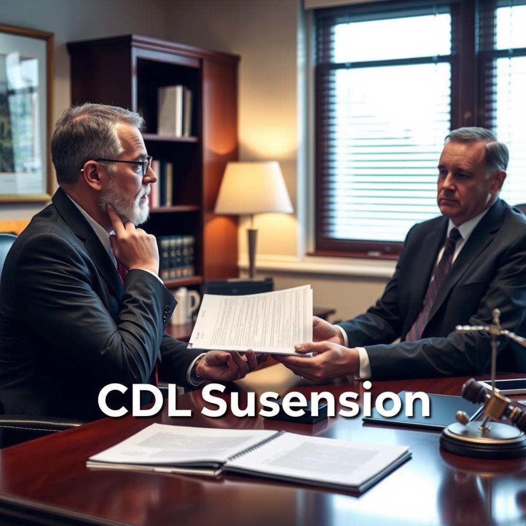 CDL Suspension Lawyer Lexington, VA