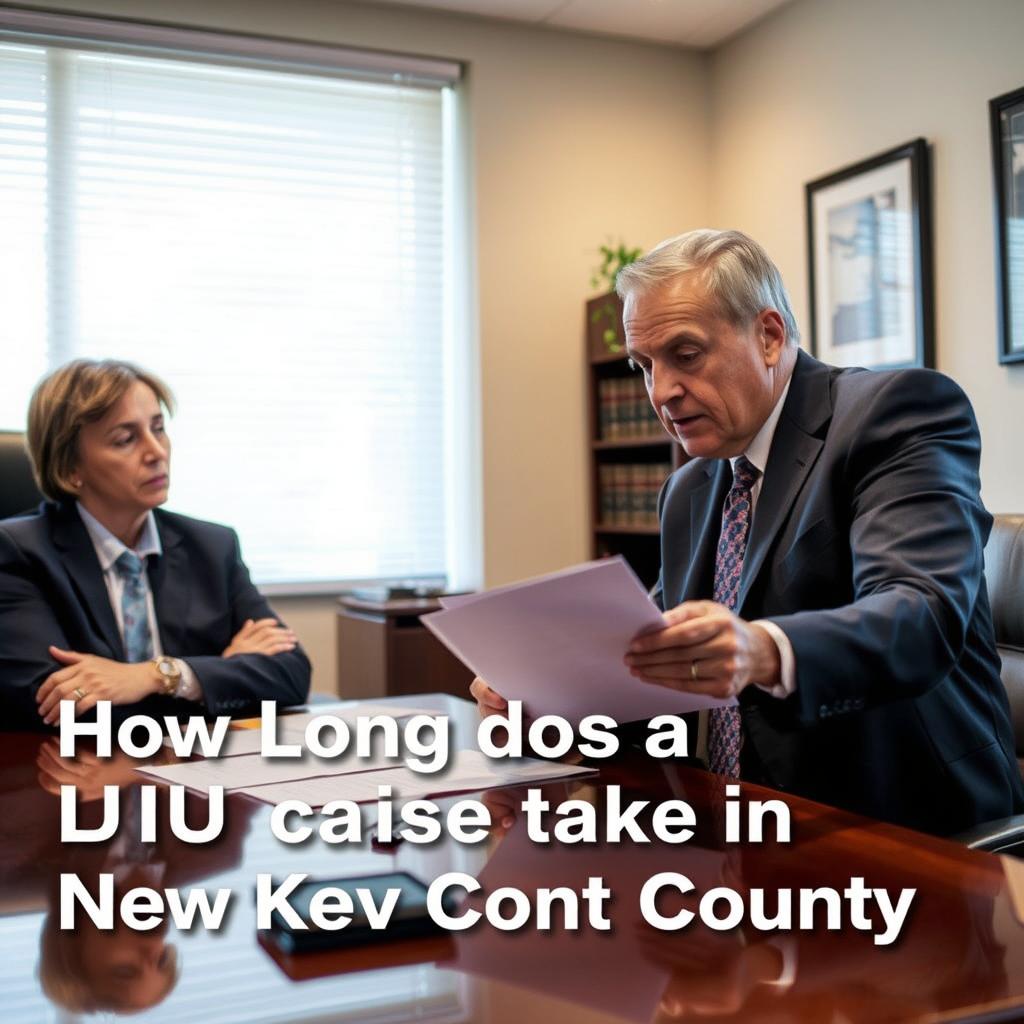 How long does a DUI case take in New Kent County